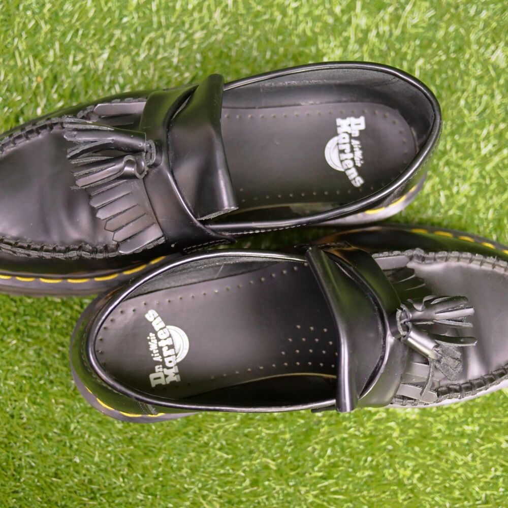 Dr. Martens Adrian Quad Platform Loafers - Women's Size 10 - Men's Size 9 - Picture 7 of 8